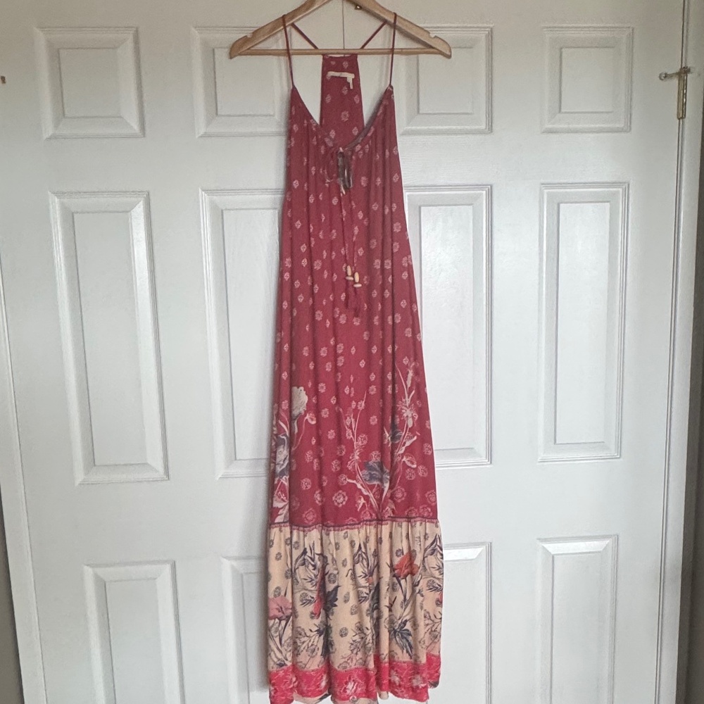 Anthropologie Floreat double-layer Maxi Dress - XS